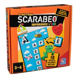 Gioco prescolare Il mio Primo Scarabeo Imparando ABC puzzle 3-6a 6072018