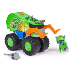 Camion raccolta differenziata con Rocky RESCUE WHEELS PAW PATROL Verde 6069331
