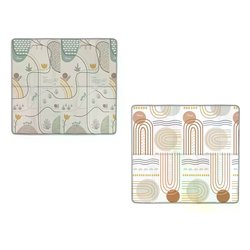 Tappeto gioco Maxi 2 in 1 (200x180cm) BABY SENSE & FOCUS Country Chic 00012166100000