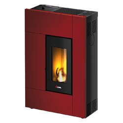 Stufa pellet 5,1kW SPIRIT 5 T2 Red 5 stelle Classe A+ 7025107