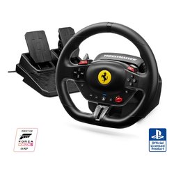 Volante e pedaliera simulatore guida FERRARI T98 296 GTB Black 4160880