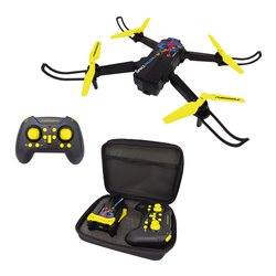 Drone Space Falcon 8 funzioni RC 2,4 GHz (32x27cm) RADIOFLY Nero e Giallo 40032