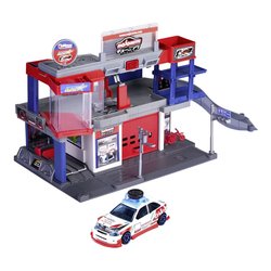 Garage Playset JDM Legends Tuning 2 piani con auto (45,5x23,5x35,5cm) MAJORETTE 8504108000