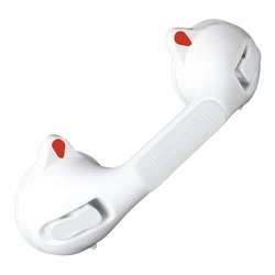 Maniglione bagno (29x8,5x11,5cm) portata max 30 kg SECURA Bianco 7820100