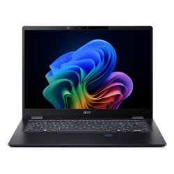 Notebook 14 TRAVELMATE P6 14 AI TMP614 54 TCO 77CV ( Intel Core Ultra 7 258V 32GB 1TB ) Black NX BJLET 001