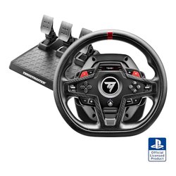 Volante e pedaliera simulatore guida PLAYSTATION T248R + T3PM Black 4160869