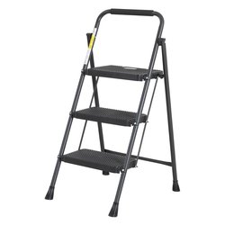 Scaletta acciaio ( 3 Gradini ) MODEL Nero 183001