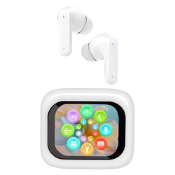 Auricolari microfono bluetooth Traduzione Simultanea AI White EAR100AID1