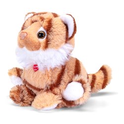 Peluche Tigre (17x15x12cm) BUSSI Ocra e Marrone 18194