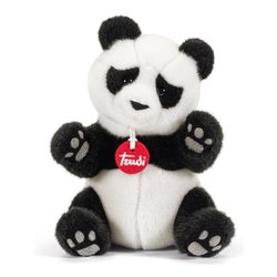 Peluche Panda Kevin (16x12x21cm) CLASSIC Bianco e Nero 26515