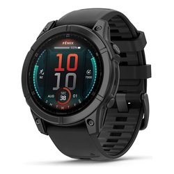 Smartwatch ( AMOLED ) FENIX E Slate Gray Steel e Black 47 mm 010-03025-01