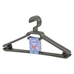 Set grucce 6 pz con supporto porta cravatte (40,7x21,4cm) EASY Grafite 9092968153