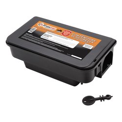 Trappola porta esca rodenticida per topi grande con sicurezza PROTE054