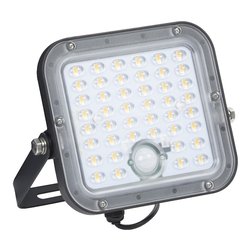 Proiettore con sensore presenza solare ENDURA FLOOD SPLIT SOLAR SENSOR Black (15x15cm) LUM276675 1 luce - LED - Max 10W