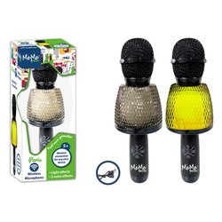 Microfono giocattolo Paris Wireless con altoparlante e effetti luce 971500