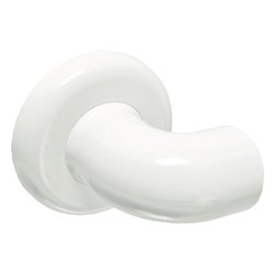 Supporto corrimano bagno angolare (8,5x7,5cm) portata max 120 kg Bianco EH WF RX