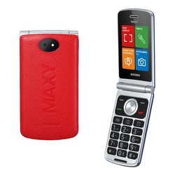 Cellulare 2G Gprs MAXY Dual SIM Red 10283002