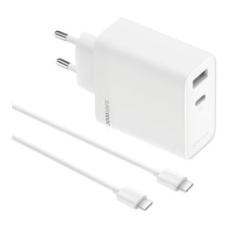 Caricabatterie USB Type-A, USB Type-C SUPERVOOC 80W Dual White