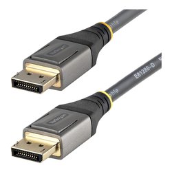 Cavo Displayport 1.4 Black e Silver 0,3m DP14VMM1F