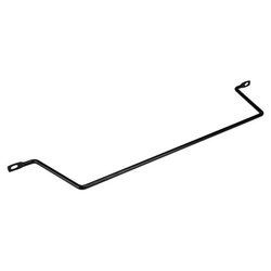 Gestore cavi rack Barra Lacing con offset da 10 cm Black CMLB104