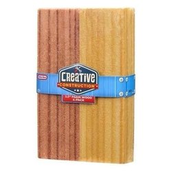 Set tavolette effetto legno 6 pz CREATIVE CONSTRUCTION 644924