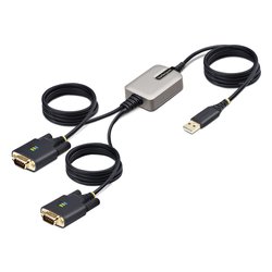 Cavo adattatore USB a seriale a 2 porte Gray 4m 2P6FFC USB SERIAL