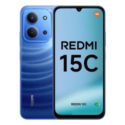 Smartphone 6,9 REDMI 15C W3 4G Lte Moonlight blue ( 128GB Ram 4GB 6000mAh )