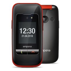 Cellulare 2G Gprs ONE Black e Red V200 V3 BK 01