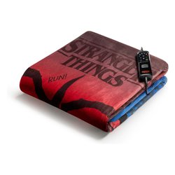 Coperta elettrica CALDOPLAID Stranger Things una piazza Red e Blue 26177 6 T