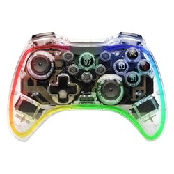 Gamepad SWITCH 2 RGB Clear SF ACC0108