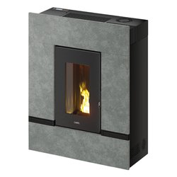 Stufa pellet 14kW MITHOS Plus 14 PS Pietra serpentino 5 stelle Classe A+ 7023095