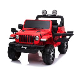 Auto elettrica Wrangler 12V RC JEEP Rosso 1122 R
