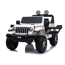 Auto elettrica Wrangler 12V RC JEEP Bianco 1122 B