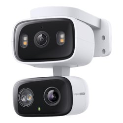 Videocamera sorveglianza TC34 Dual Lens Pan&Tilt White 2K 1440p QHD
