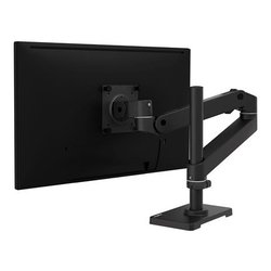 Supporto monitor TV scrivania ( 10 Kg ) VESA 100 x 100 LX PRO SERIES Desk Mount Articulating Arm Tall Pole Black 45 695 292