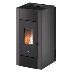 Stufa pellet 8,5kW CRISTAL Plus 9 Antracite 4 stelle Classe A+ 7025038