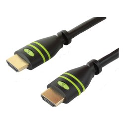 Cavo HDMI 2.0 Black e Green 1m ICOC HDMI 4 010