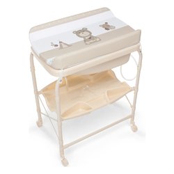 Fasciatoio pieghevole con bagnetto (78,5x51x106cm) SPLASH Augh 9700423302