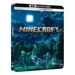 Blu Ray 4K Film Minecraft (Un) Steelbook 3 'Night Scene' (4K Ultra Hd + Blu-Ray) - Jared Hess 1000855766
