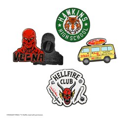 Gadget STRANGER THINGS Set di 4 spille della stagione 4