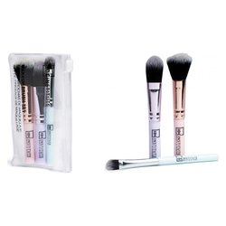 Brush set 3 pz pennelli trucco