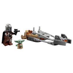 Speeder Bike del Mandaloriano e di Grogu ( 58 pz ) STAR WARS 6a+ 75436