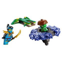 Nya contro Spinner Mostro della Mutazione ( 49 pz ) NINJAGO 6a+ 71849