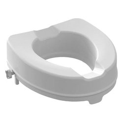 Rialzo WC con sistema di bloccaggio (36,5x40,5x10cm) ARES Bianco AR 10PP KD