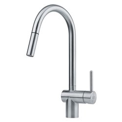 Miscelatore lavello doccetta estraibile LEDA NEO Inox satinato 115 0590 047