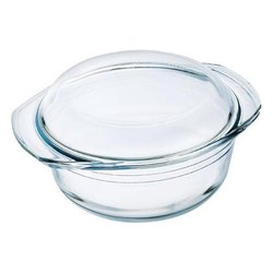 Pirofila Vetro temperato (21x18x9cm) con coperchio Trasparente 207AC00 1743