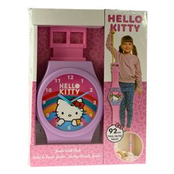 Orologio da parete (92cm) Gigante HELLO KITTY Rosa HK50276