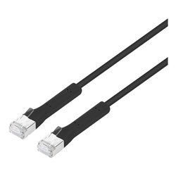 Cavo di rete 6A S/FTP FlexiBoot Slim Black 0,5m ICOC F6A BD 005B