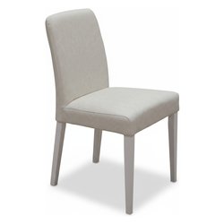 DETROIT Sedia Diva bianco e Bianco