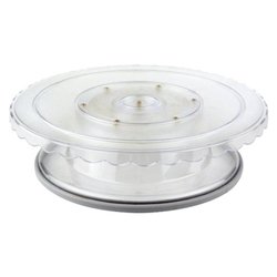 Alzata (27x7,5cm) torta girevole CRYSTAL Trasparente 26830270PCV